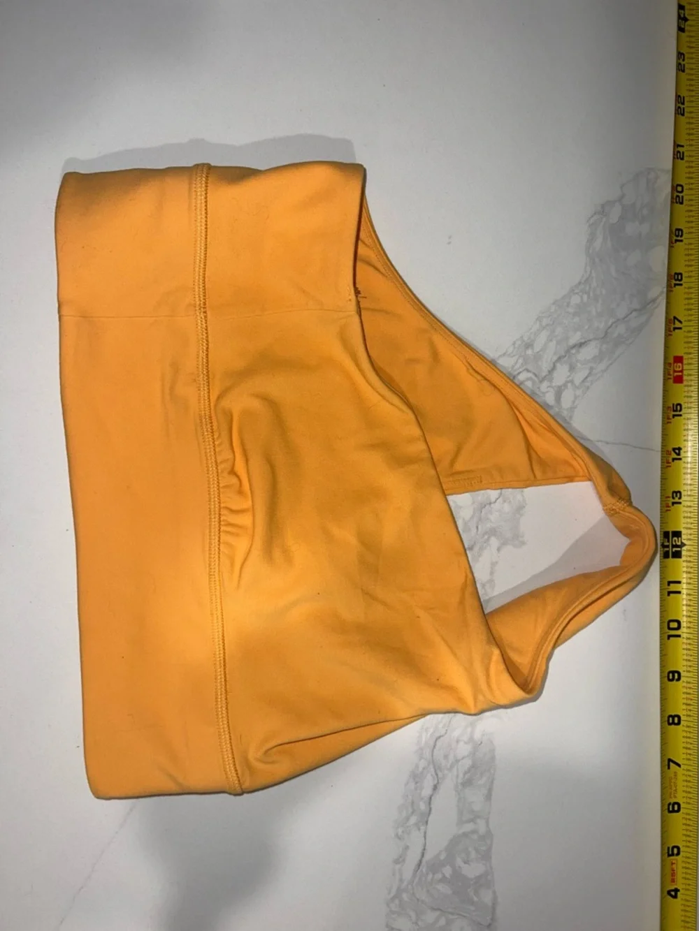 LULU LEMON One-Shoulder Women's Sports Bra Top in Orange (6) - Picture 2 of 3